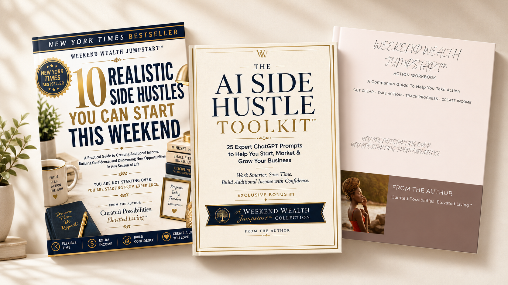 Weekend Wealth Jumpstart digital products