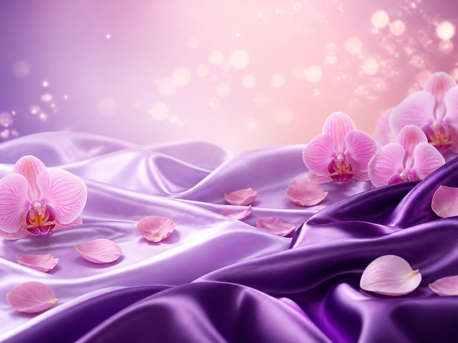 Paper Doll Collective feminine lavender and pink environment